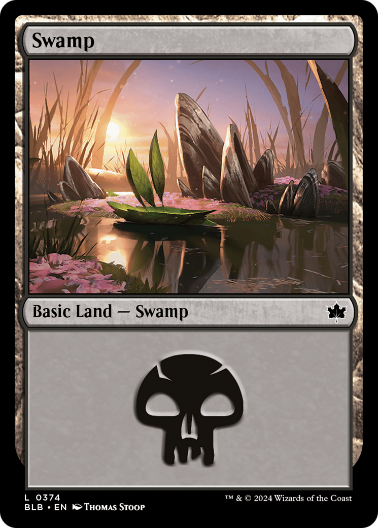 Swamp (0374) [Bloomburrow] | Exor Games Bridgewater