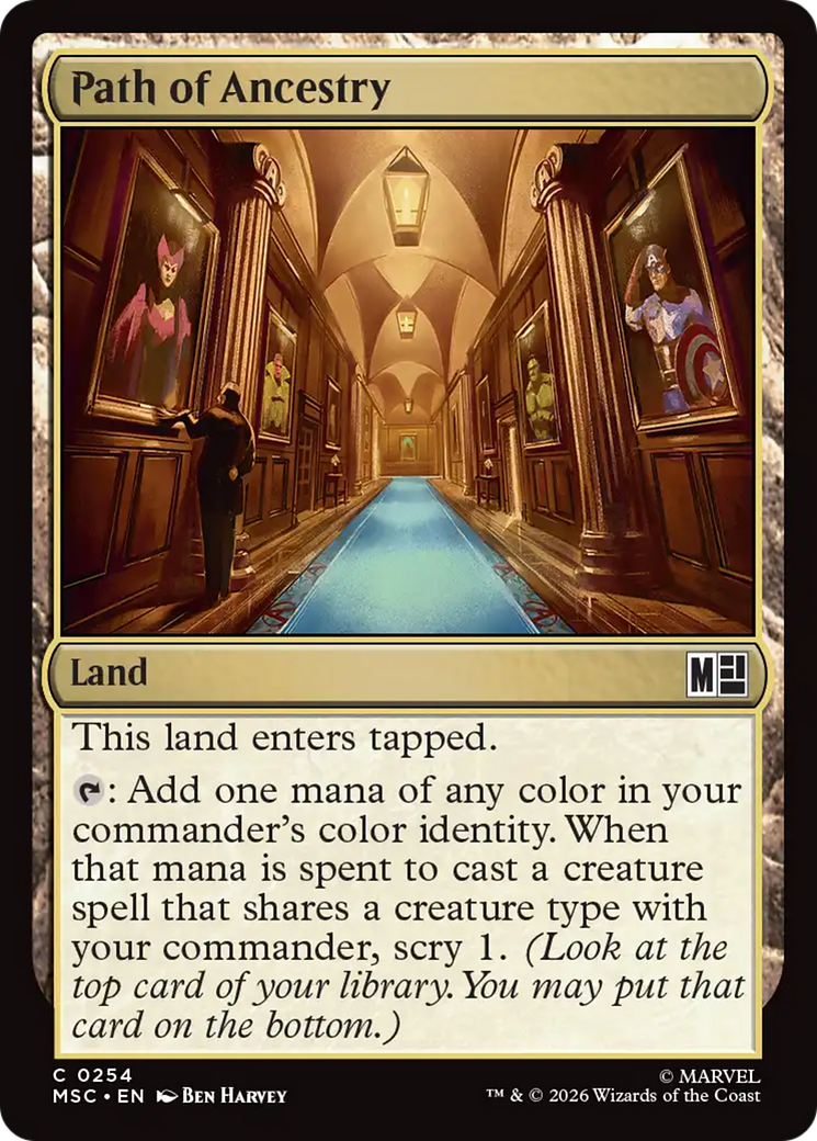 Path of Ancestry [Marvel Super Heroes Commander] | Exor Games Bridgewater
