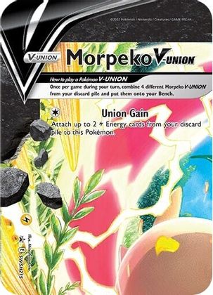 Morpeko V-UNION (SWSH215) [Sword & Shield: Black Star Promos] | Exor Games Bridgewater