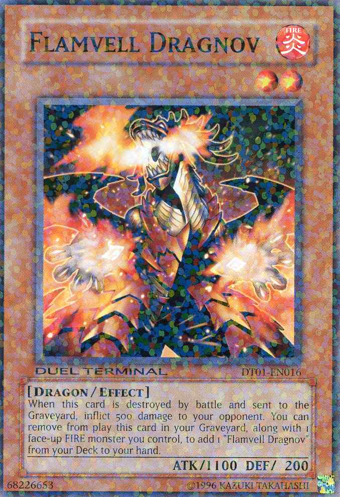 Flamvell Dragnov [DT01-EN016] Super Rare | Exor Games Bridgewater