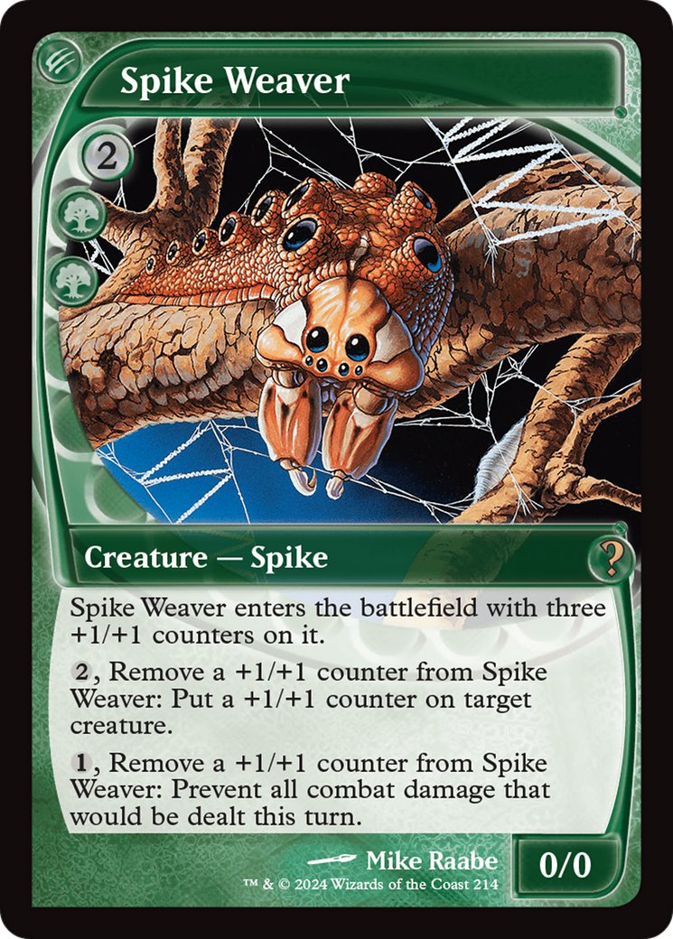 Spike Weaver (Future Sight) [Mystery Booster 2] | Exor Games Bridgewater