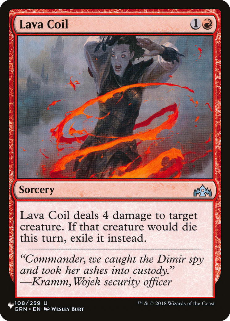 Lava Coil [The List] | Exor Games Bridgewater