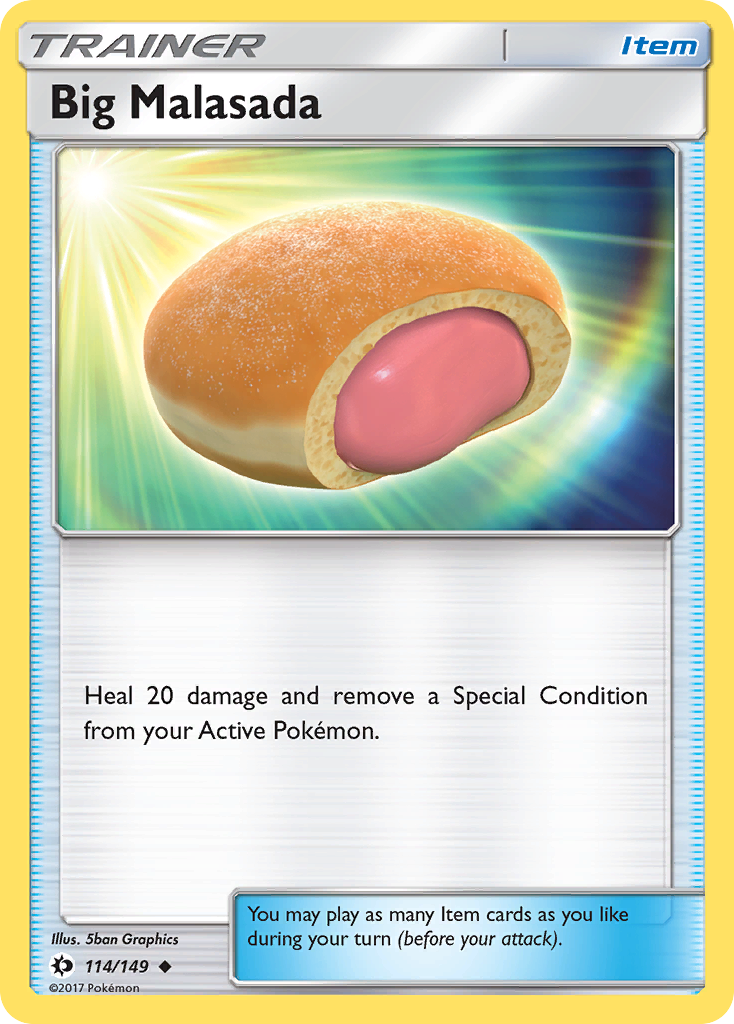 Big Malasada (114/149) [Sun & Moon: Base Set] | Exor Games Bridgewater