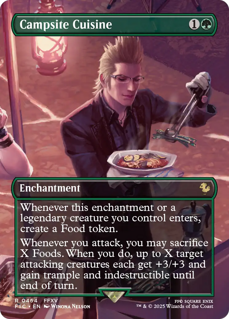 Campsite Cuisine (Borderless) [FINAL FANTASY Commander] | Exor Games Bridgewater