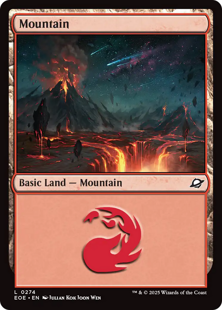 Mountain (0274) [Edge of Eternities] | Exor Games Bridgewater