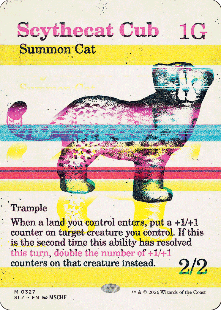 Scythecat Cub (0327) [Secret Lair x MSCHF: The Zeta Set] | Exor Games Bridgewater
