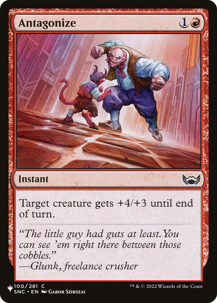 Antagonize [The List] | Exor Games Bridgewater