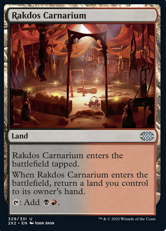 Rakdos Carnarium [Double Masters 2022] | Exor Games Bridgewater