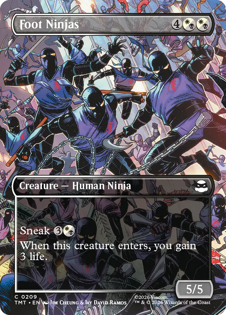 Foot Ninjas (Borderless) [Teenage Mutant Ninja Turtles] | Exor Games Bridgewater