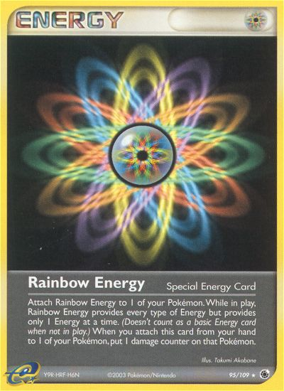 Rainbow Energy (95/109) [EX: Ruby & Sapphire] | Exor Games Bridgewater