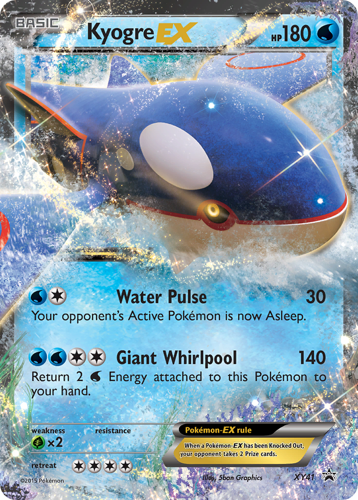 Kyogre EX (XY41) [XY: Black Star Promos] | Exor Games Bridgewater