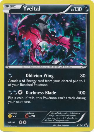 Yveltal (XY06) (Jumbo Card) [XY: Black Star Promos] | Exor Games Bridgewater