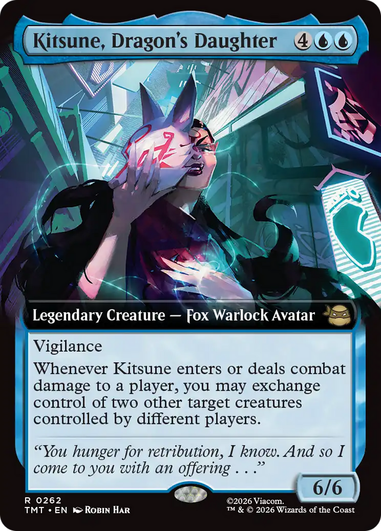 Kitsune, Dragon's Daughter (Extended Art) [Teenage Mutant Ninja Turtles] | Exor Games Bridgewater