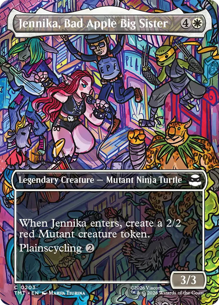 Jennika, Bad Apple Big Sister (Borderless) [Teenage Mutant Ninja Turtles] | Exor Games Bridgewater