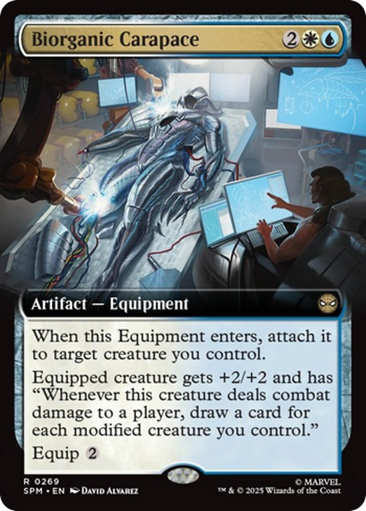 Biorganic Carapace (Extended Art) [Marvel's Spider-Man] | Exor Games Bridgewater