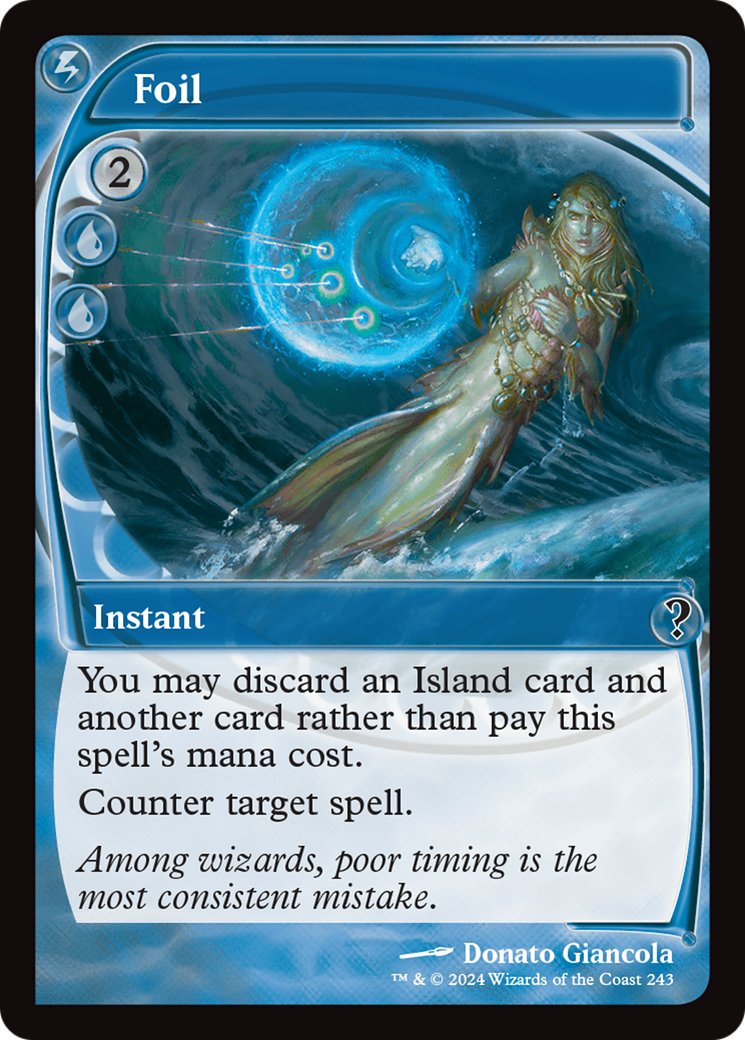 Foil (Future Sight) [Mystery Booster 2] | Exor Games Bridgewater