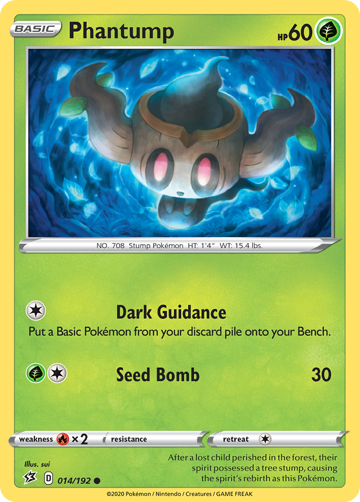 Phantump (014/192) [Sword & Shield: Rebel Clash] | Exor Games Bridgewater