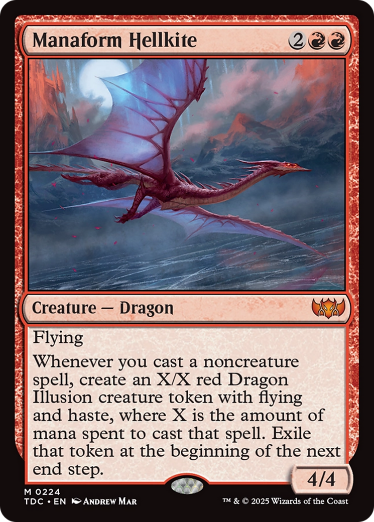 Manaform Hellkite [Tarkir: Dragonstorm Commander] | Exor Games Bridgewater