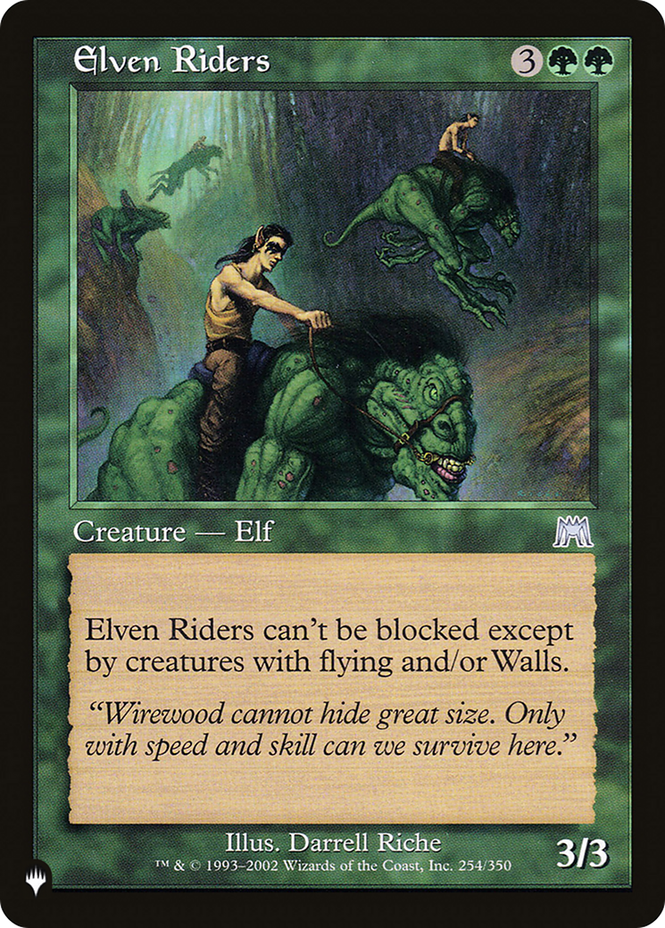 Elven Riders [The List Reprints] | Exor Games Bridgewater