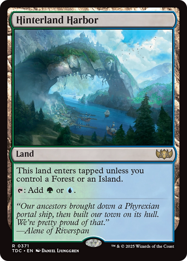 Hinterland Harbor [Tarkir: Dragonstorm Commander] | Exor Games Bridgewater