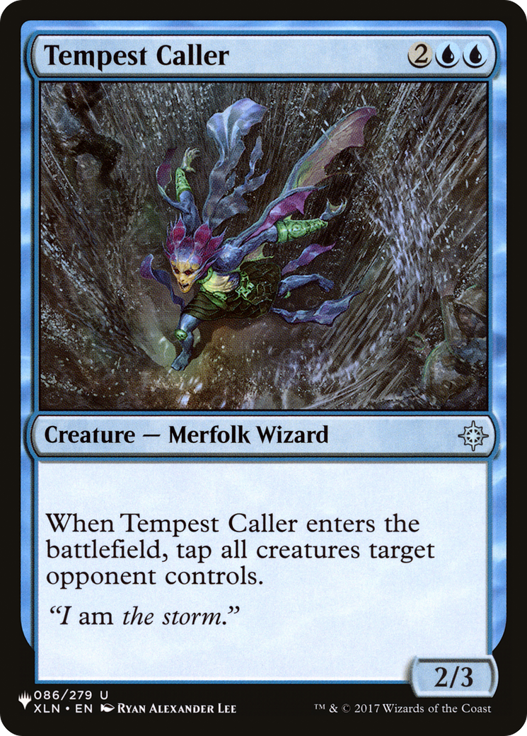 Tempest Caller [The List Reprints] | Exor Games Bridgewater