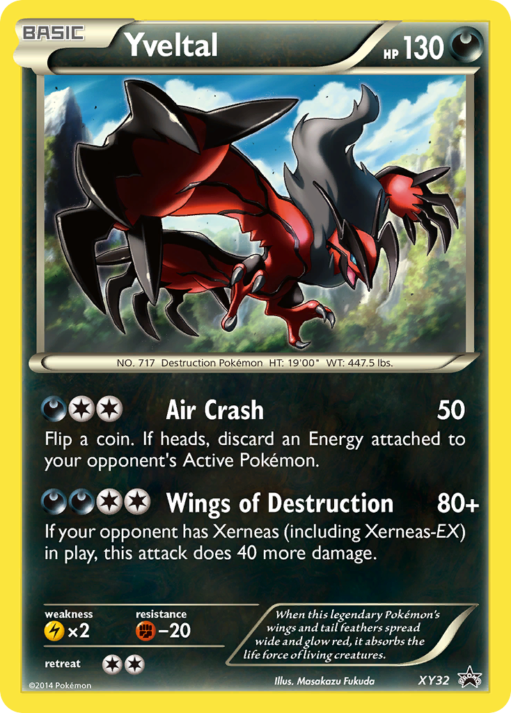 Yveltal (XY32) [XY: Black Star Promos] | Exor Games Bridgewater