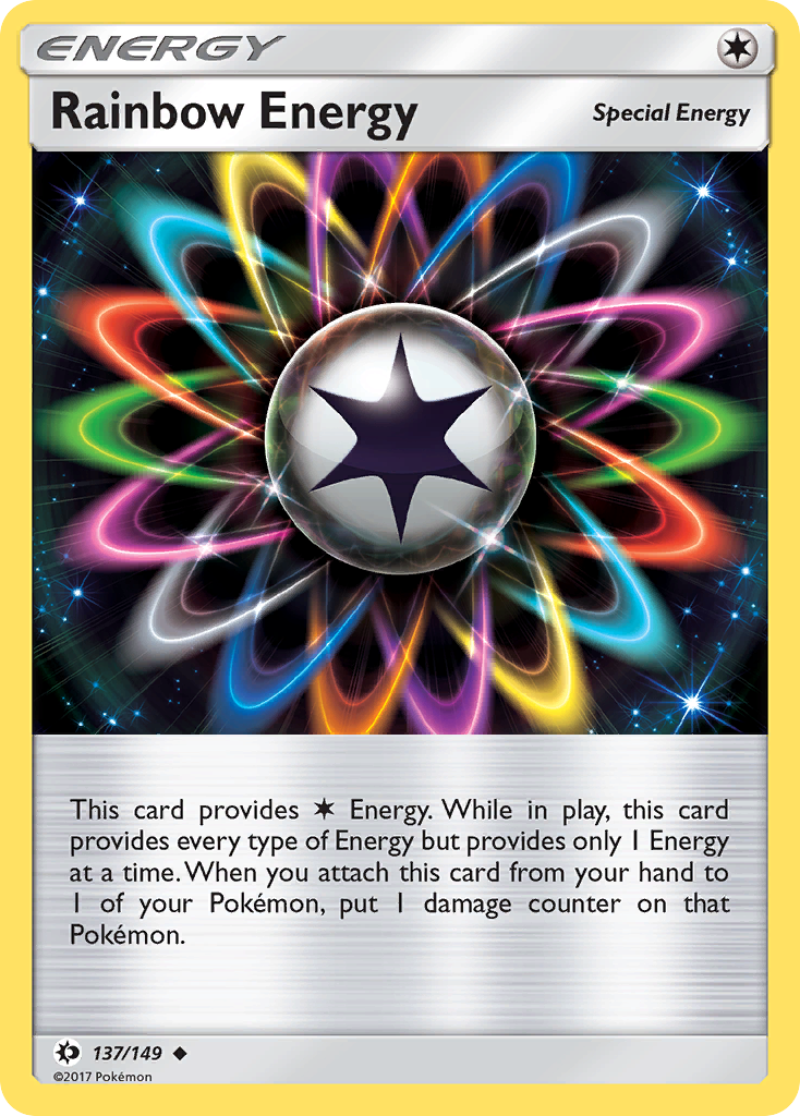 Rainbow Energy (137/149) [Sun & Moon: Base Set] | Exor Games Bridgewater
