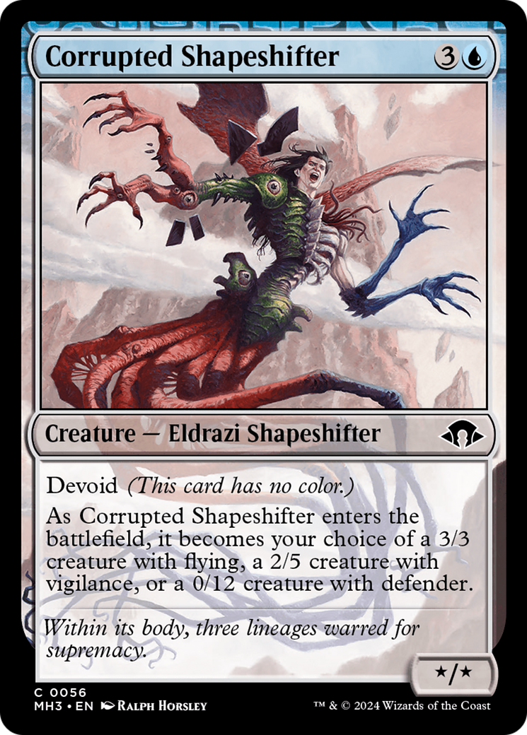 Corrupted Shapeshifter [Modern Horizons 3] | Exor Games Bridgewater