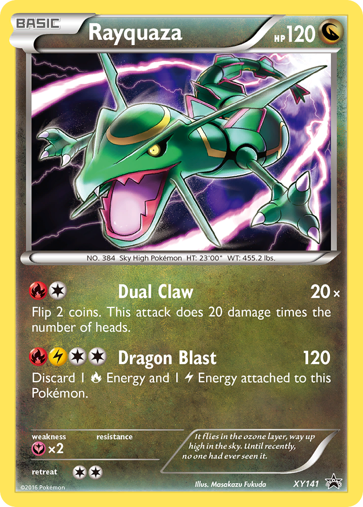 Rayquaza (XY141) [XY: Black Star Promos] | Exor Games Bridgewater