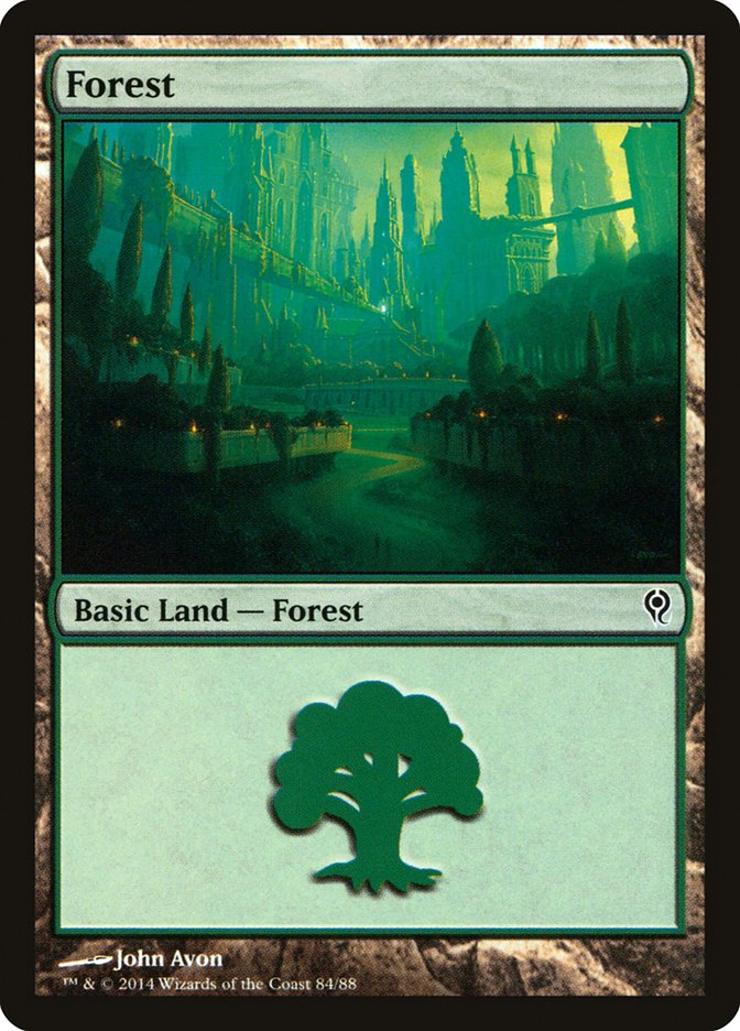 Forest (84) [Duel Decks: Jace vs. Vraska] | Exor Games Bridgewater