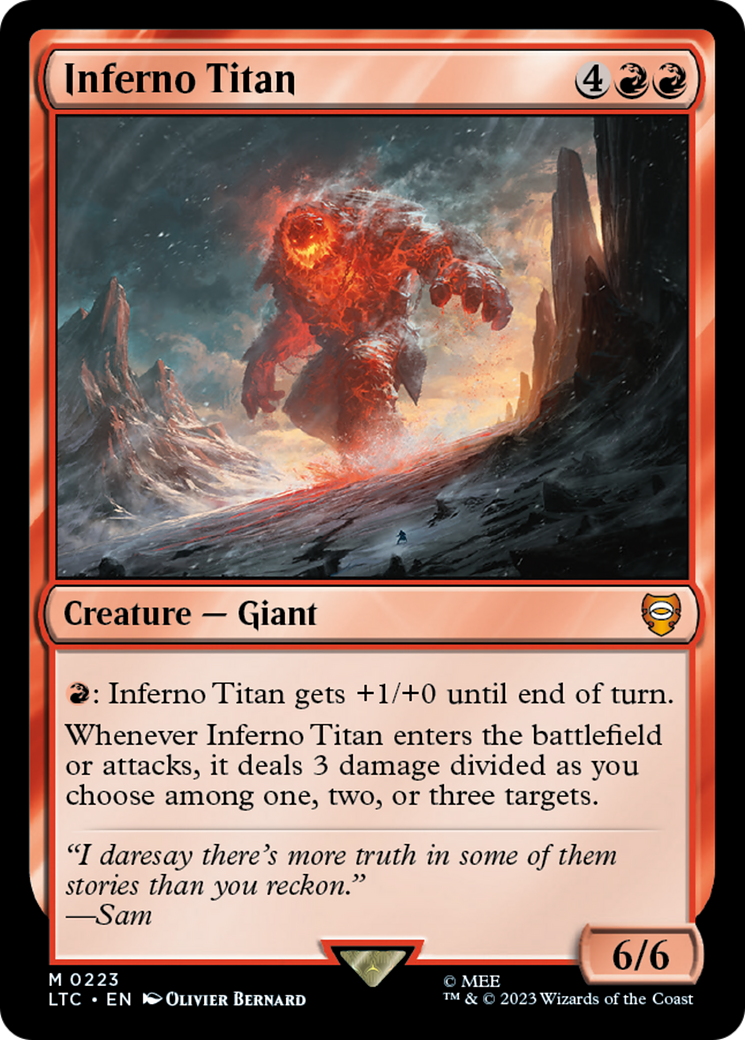 Inferno Titan [The Lord of the Rings: Tales of Middle-Earth Commander] | Exor Games Bridgewater