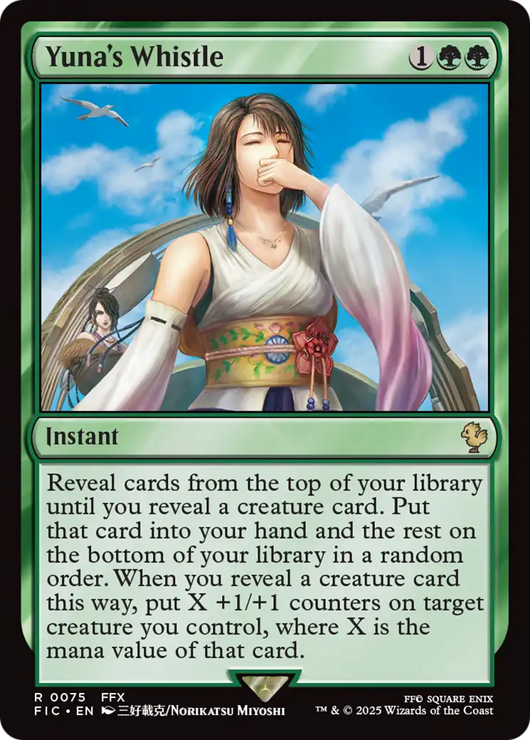 Yuna's Whistle [FINAL FANTASY Commander] | Exor Games Bridgewater