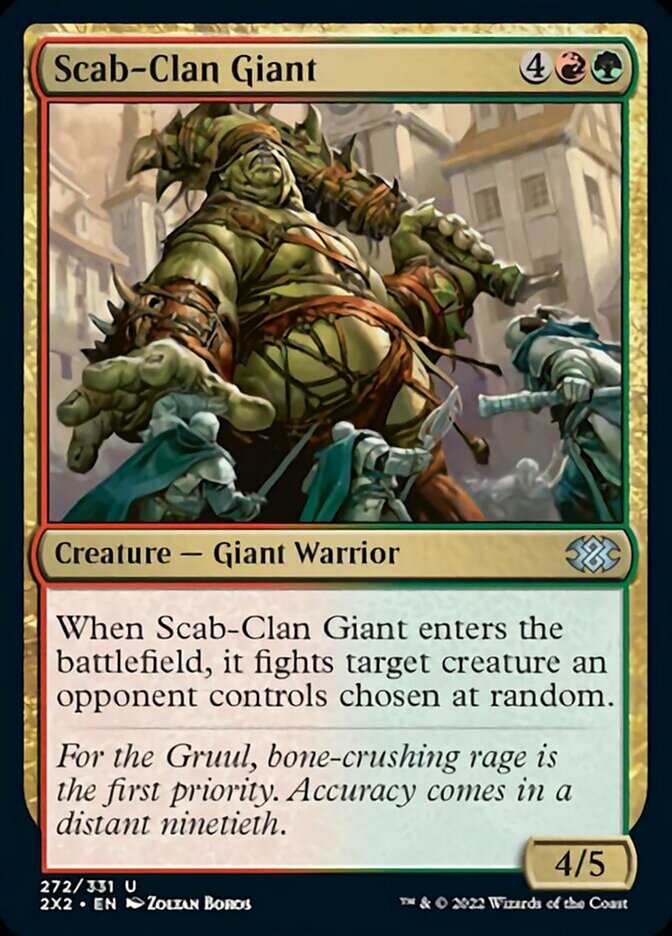 Scab-Clan Giant [Double Masters 2022] | Exor Games Bridgewater