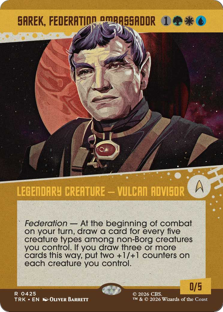 Sarek, Federation Ambassador (Showcase) [Star Trek] | Exor Games Bridgewater