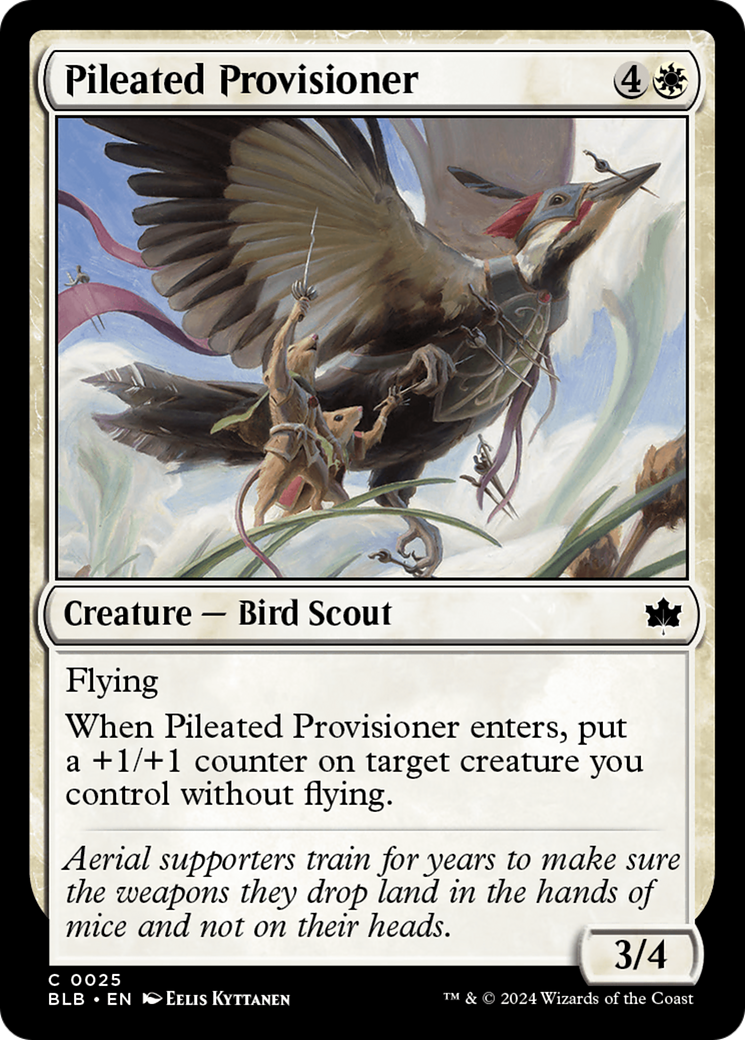 Pileated Provisioner [Bloomburrow] | Exor Games Bridgewater