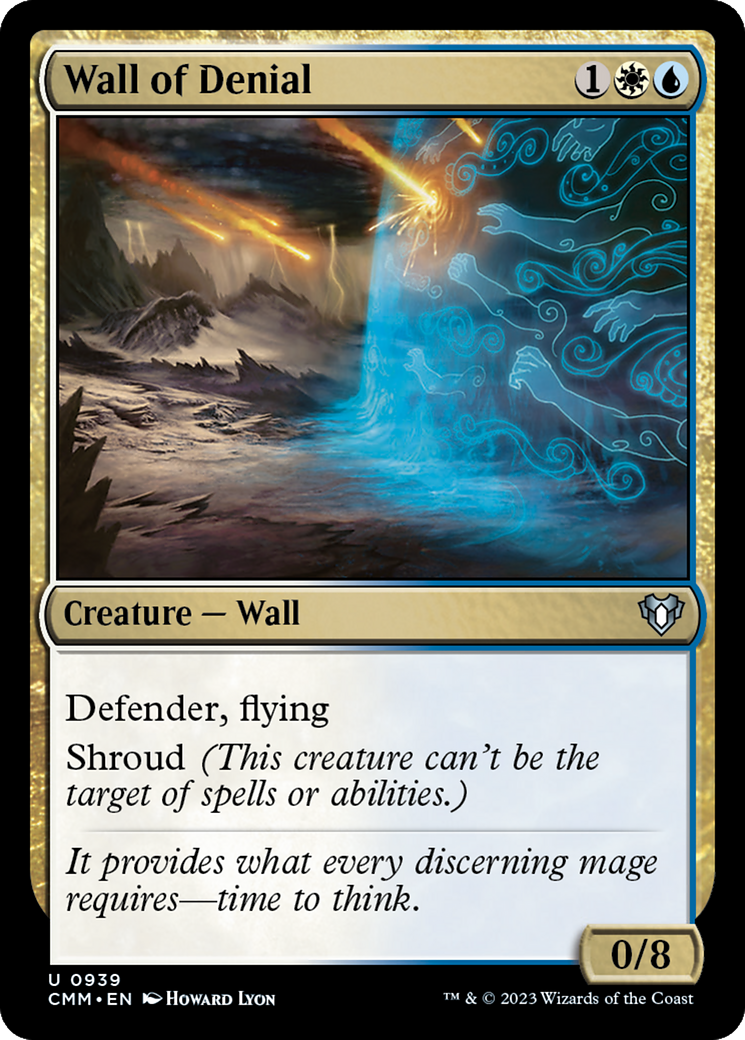 Wall of Denial [Commander Masters] | Exor Games Bridgewater