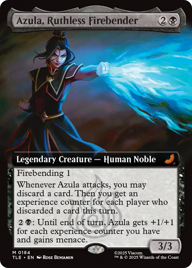 Azula, Ruthless Firebender (Extended Art) [Avatar: The Last Airbender: Eternal-Legal] | Exor Games Bridgewater