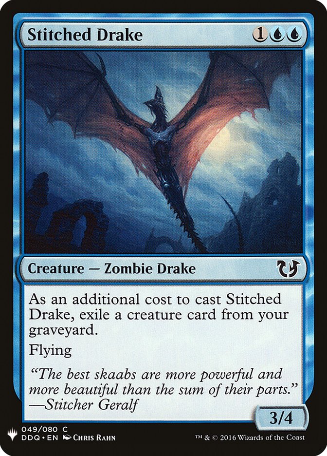 Stitched Drake [Mystery Booster] | Exor Games Bridgewater