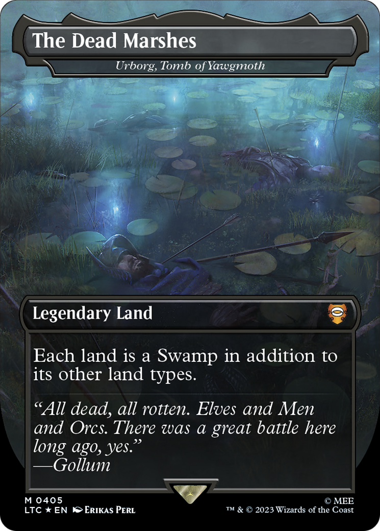 The Dead Marshes - Urborg, Tomb of Yawgmoth (Surge Foil Realms and Relics) [The Lord of the Rings: Tales of Middle-Earth Commander] | Exor Games Bridgewater