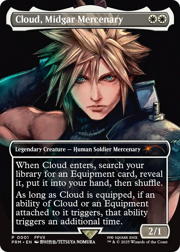 Cloud, Midgar Mercenary [Pro Tour Promos] | Exor Games Bridgewater