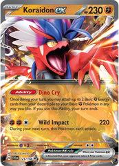 Koraidon ex (125/198) (Jumbo Card) [Scarlet & Violet: Base Set] | Exor Games Bridgewater