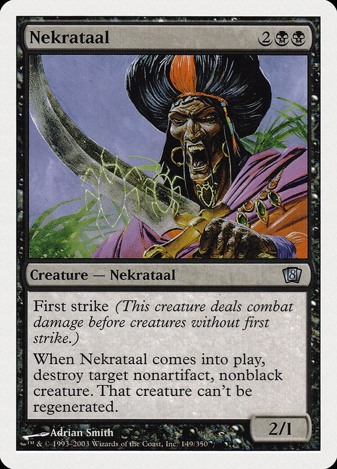 Nekrataal (8th Edition) [Oversize Cards] | Exor Games Bridgewater