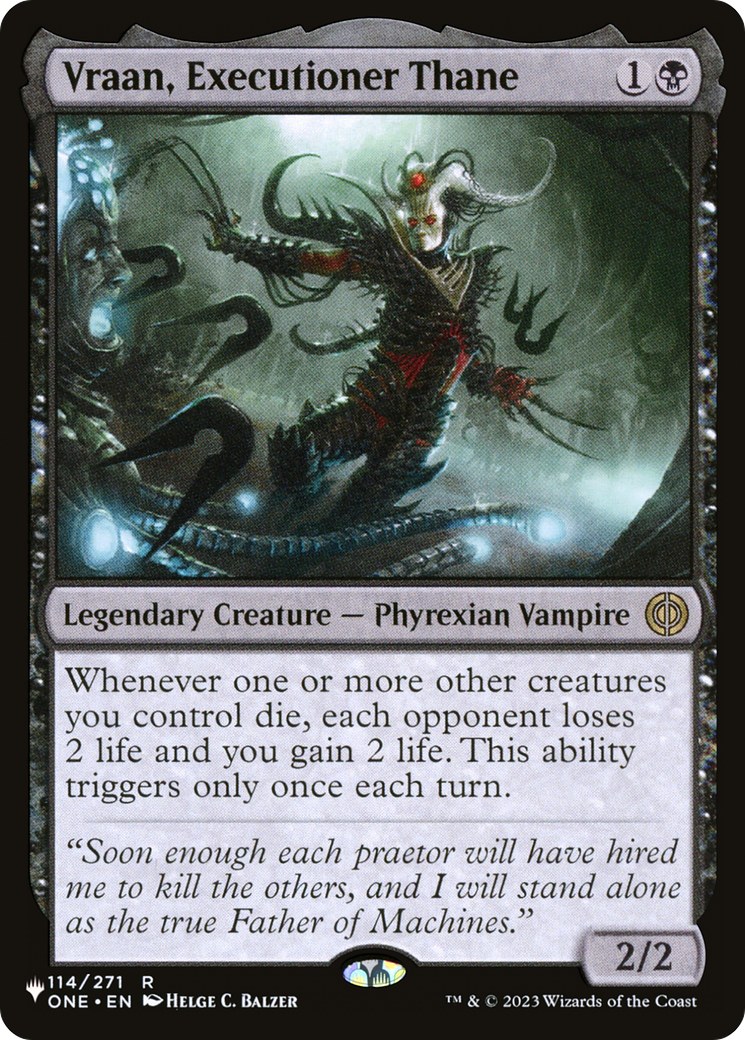 Vraan, Executioner Thane [The List] | Exor Games Bridgewater