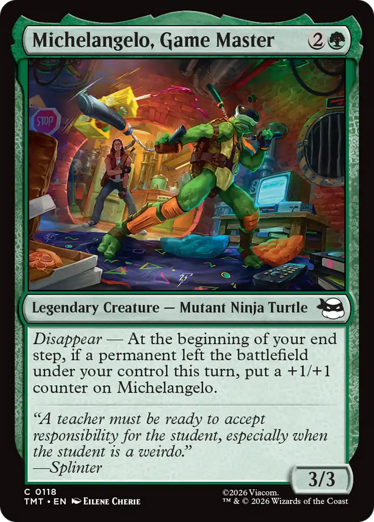 Michelangelo, Game Master [Teenage Mutant Ninja Turtles] | Exor Games Bridgewater