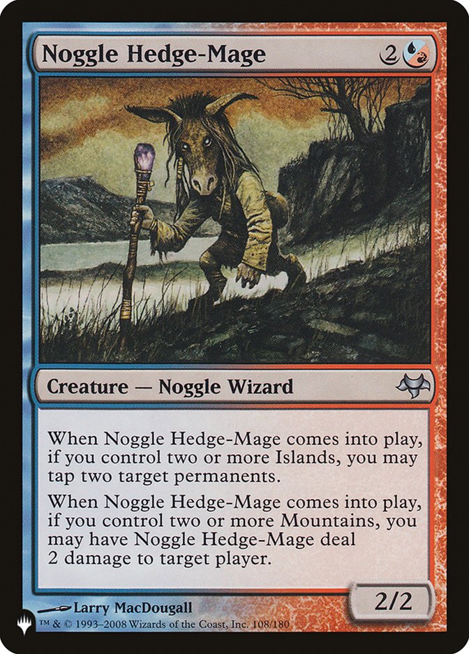 Noggle Hedge-Mage [The List] | Exor Games Bridgewater