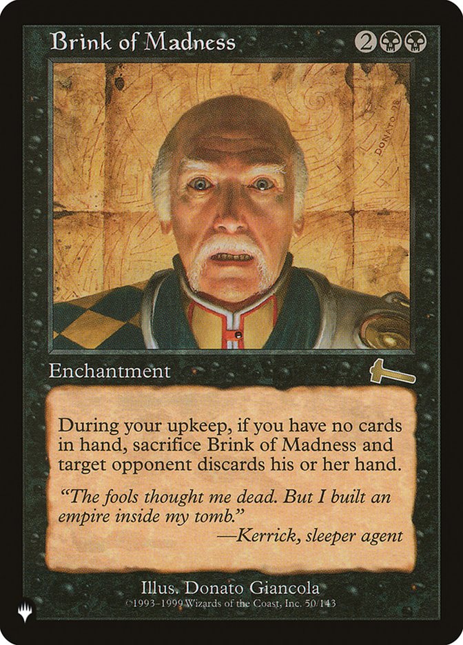Brink of Madness [The List] | Exor Games Bridgewater