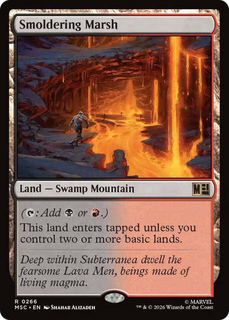 Smoldering Marsh [Marvel Super Heroes Commander] | Exor Games Bridgewater