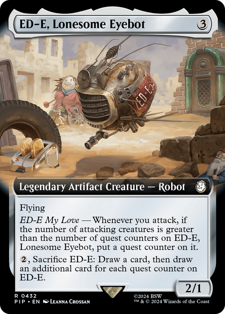 ED-E, Lonesome Eyebot (Extended Art) [Fallout] | Exor Games Bridgewater