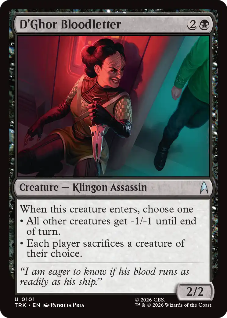 D'Ghor Bloodletter [Star Trek] | Exor Games Bridgewater