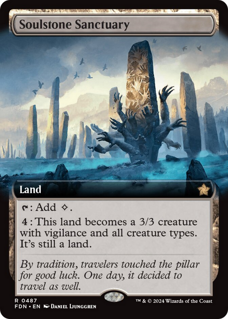 Soulstone Sanctuary (Extended Art) [Foundations] | Exor Games Bridgewater